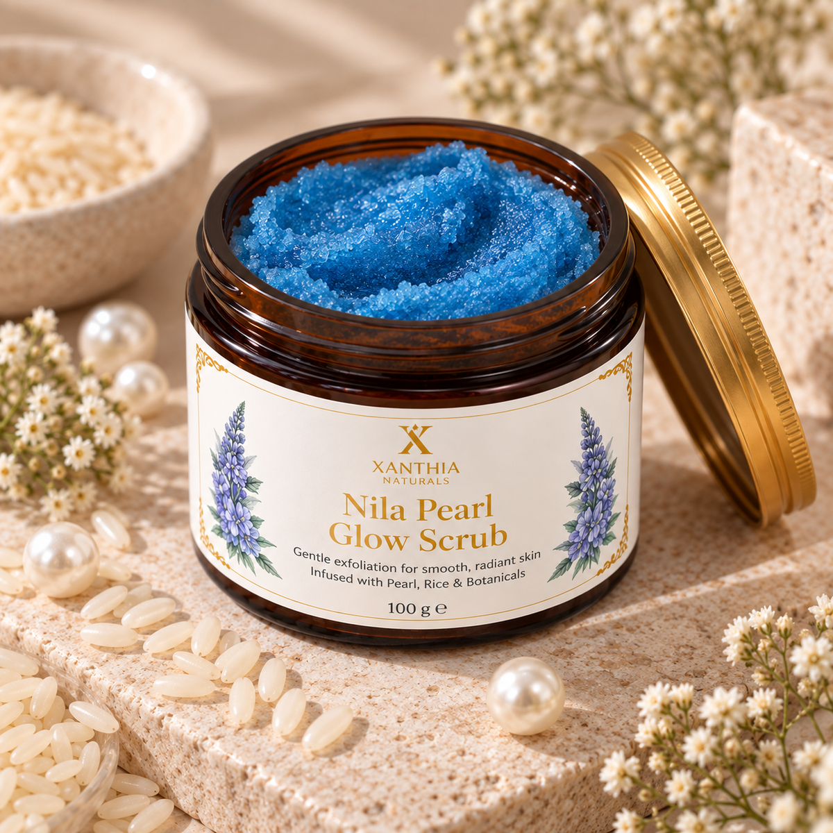 Nila Pearl Glow Scrub